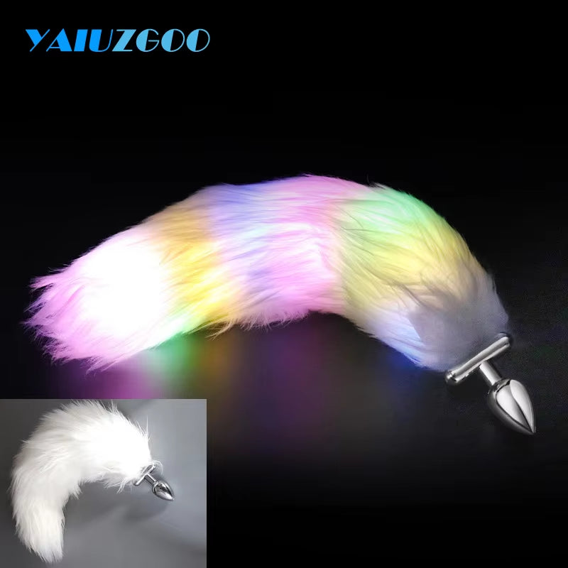 LED Glowing Fox Tail