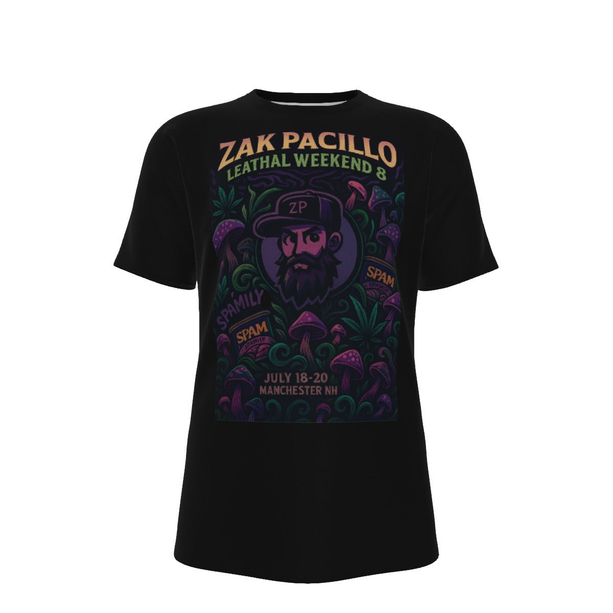 Zak Pacillo Leathal Weekend 8 Spam Can Shirt