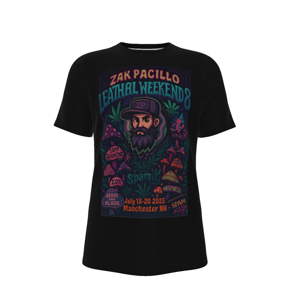Zak Pacillo Leathal Weekend Shroom Shirt