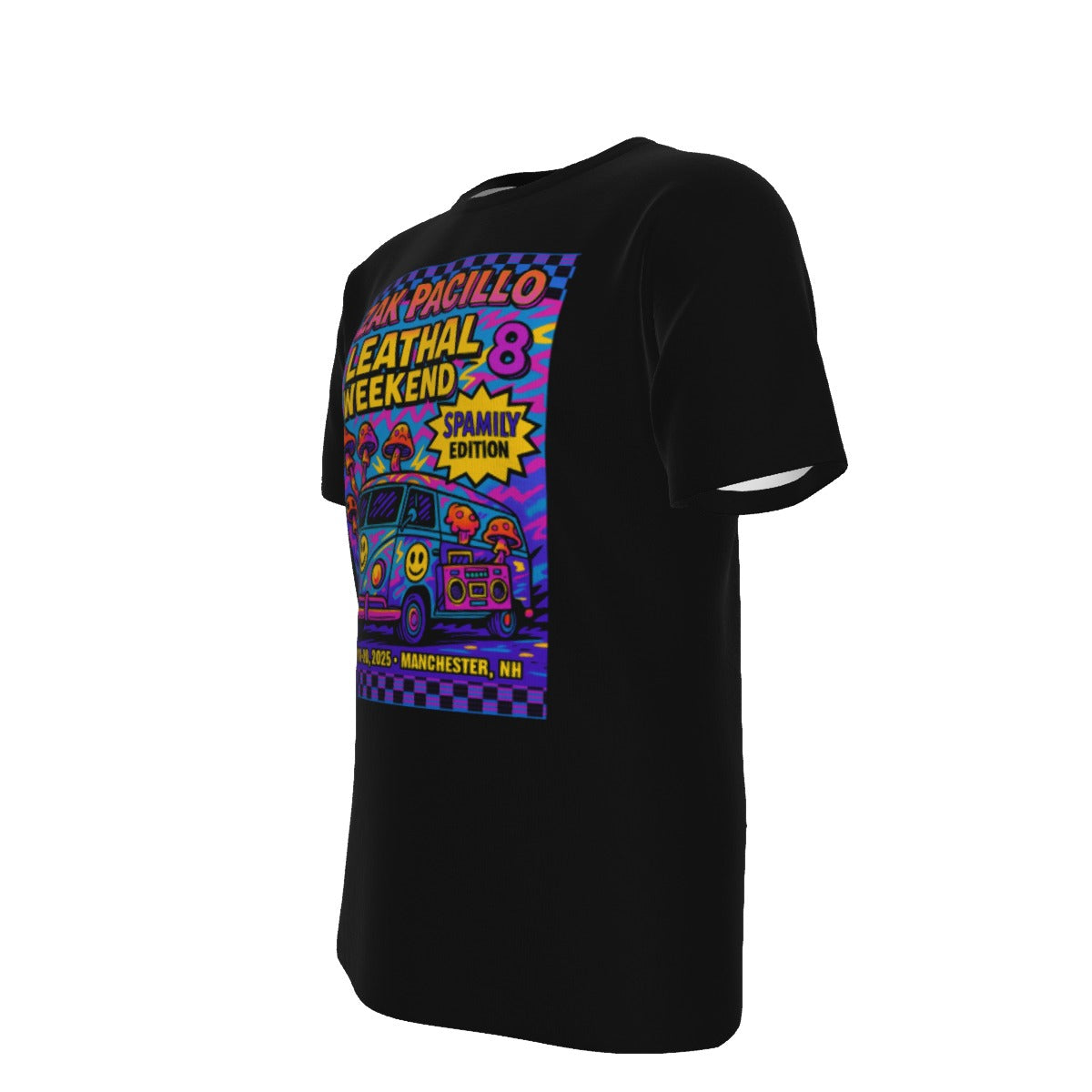 Zak Pacillo Leathal Weekend Spamily Bus Shirt
