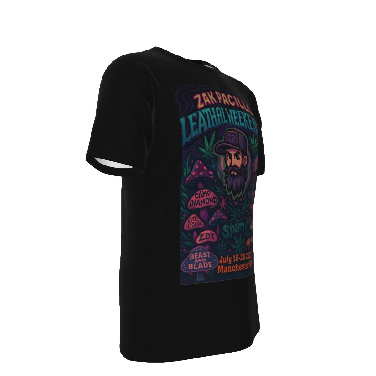 Zak Pacillo Leathal Weekend Shroom Shirt