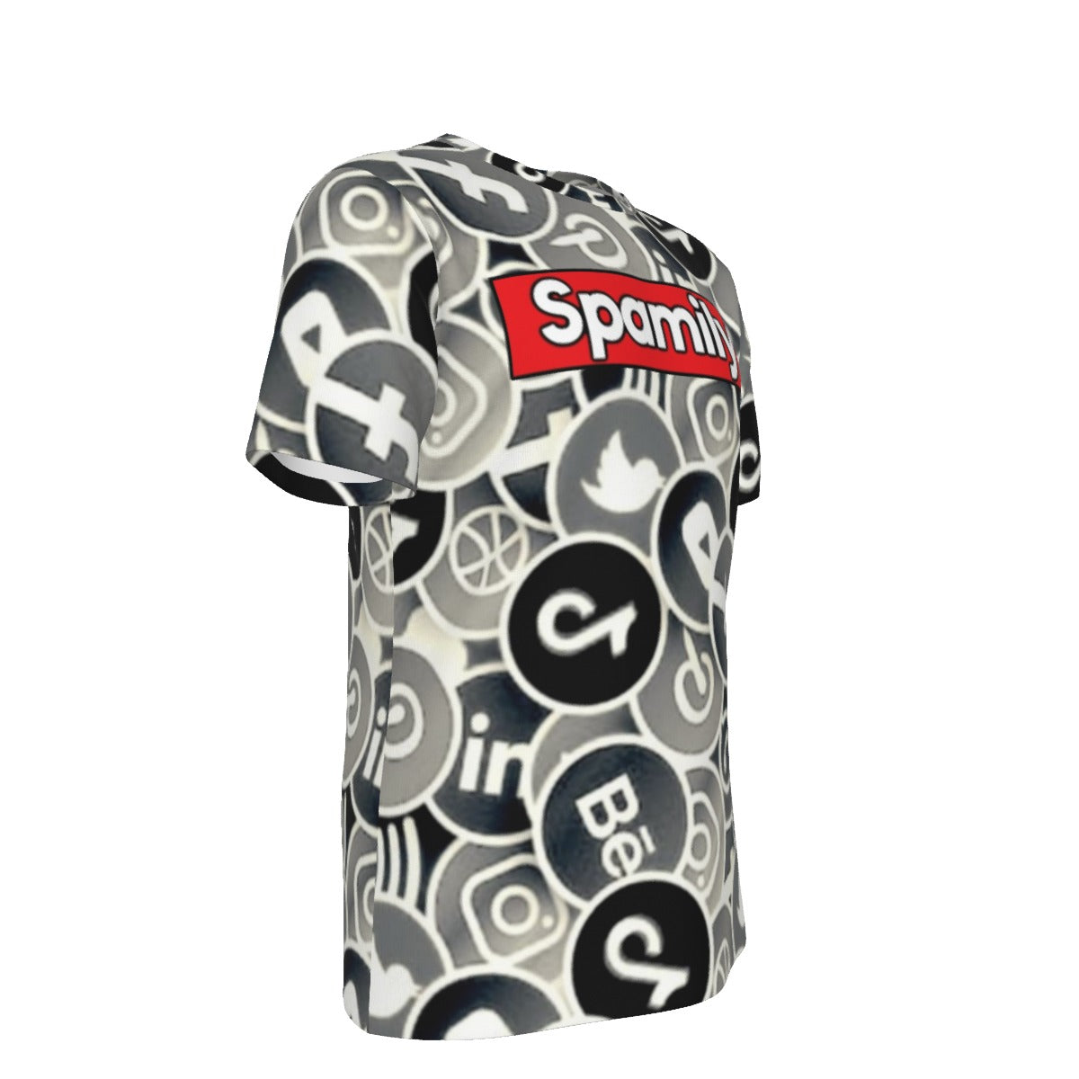 Spamily Supreme T-Shirt - Premium Graphic Tee with Unique Circle Design | Spamily Style | Beyond The Deep