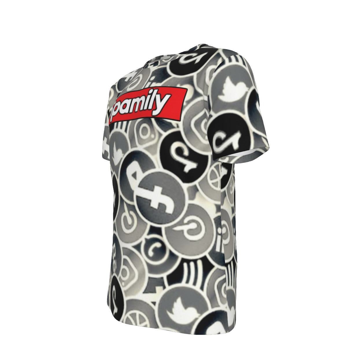 Spamily Supreme T-Shirt - Premium Graphic Tee with Unique Circle Design | Spamily Style | Beyond The Deep