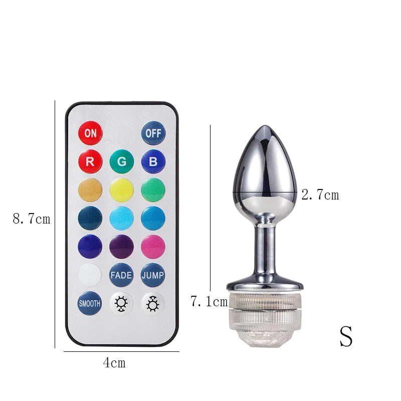 Led Butt Plug - Voice compatible