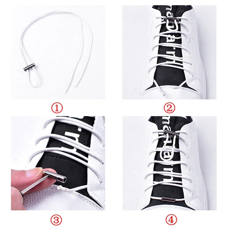 No tie Locking Shoelaces