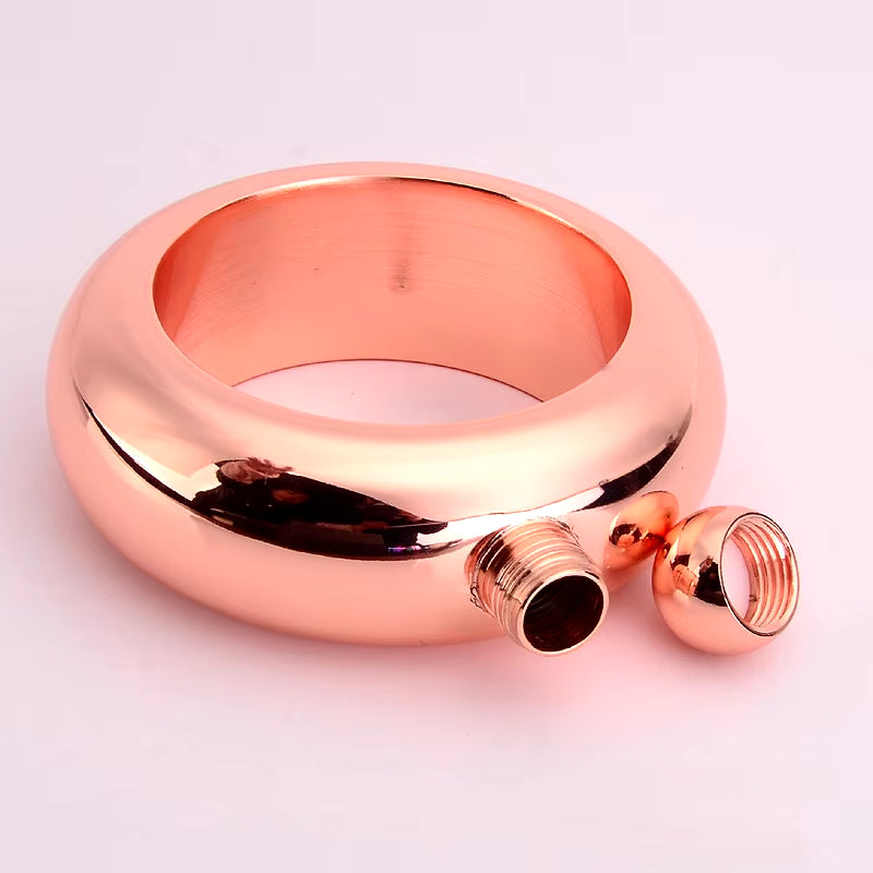 3.5Oz Beautiful Bracelet Whiskey Hip Flask Stainless Steel Camping Flagons Alcohol Hidden Flask for Alcohol Bottle Gift for Girl