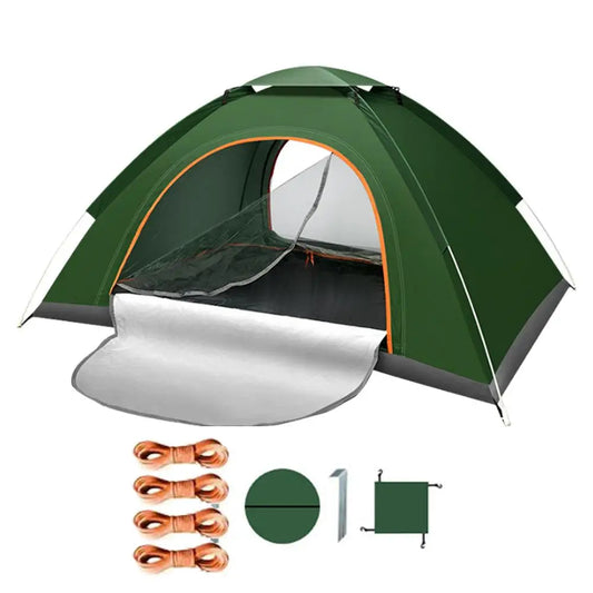 2-3Person Camping Tent Ultralight Waterproof Trekking Tent Dome Tent Hiking Backpacking Shelter Tent Outdoor Hiking Travel Tent
