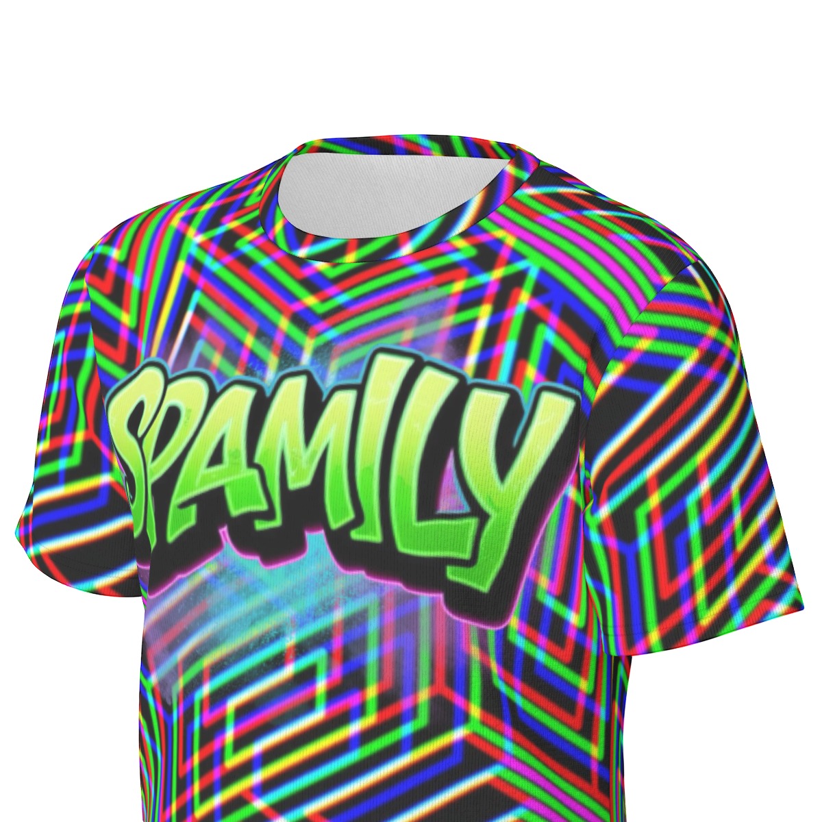 Spamily Fun Time Shirt in bold Green