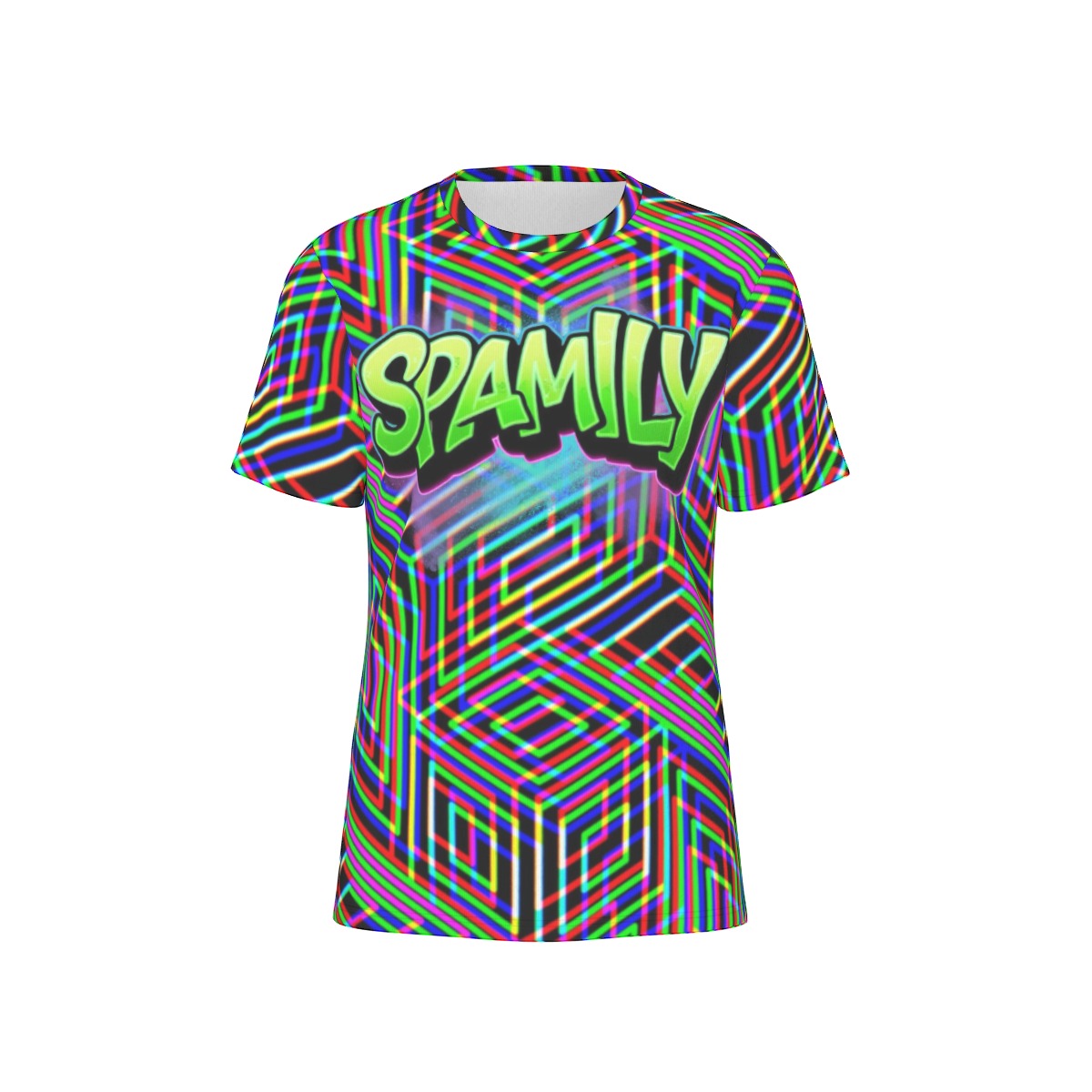 Spamily Fun Time Shirt in bold Green