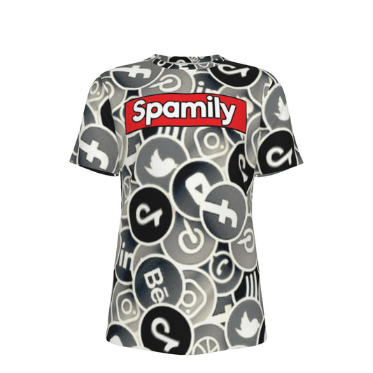 Spamily Supreme T-Shirt - Premium Graphic Tee with Unique Circle Design | Spamily Style | Beyond The Deep