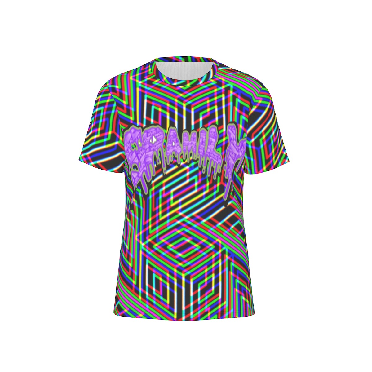 Spamily Fun Time Shirt in Drippy Purple