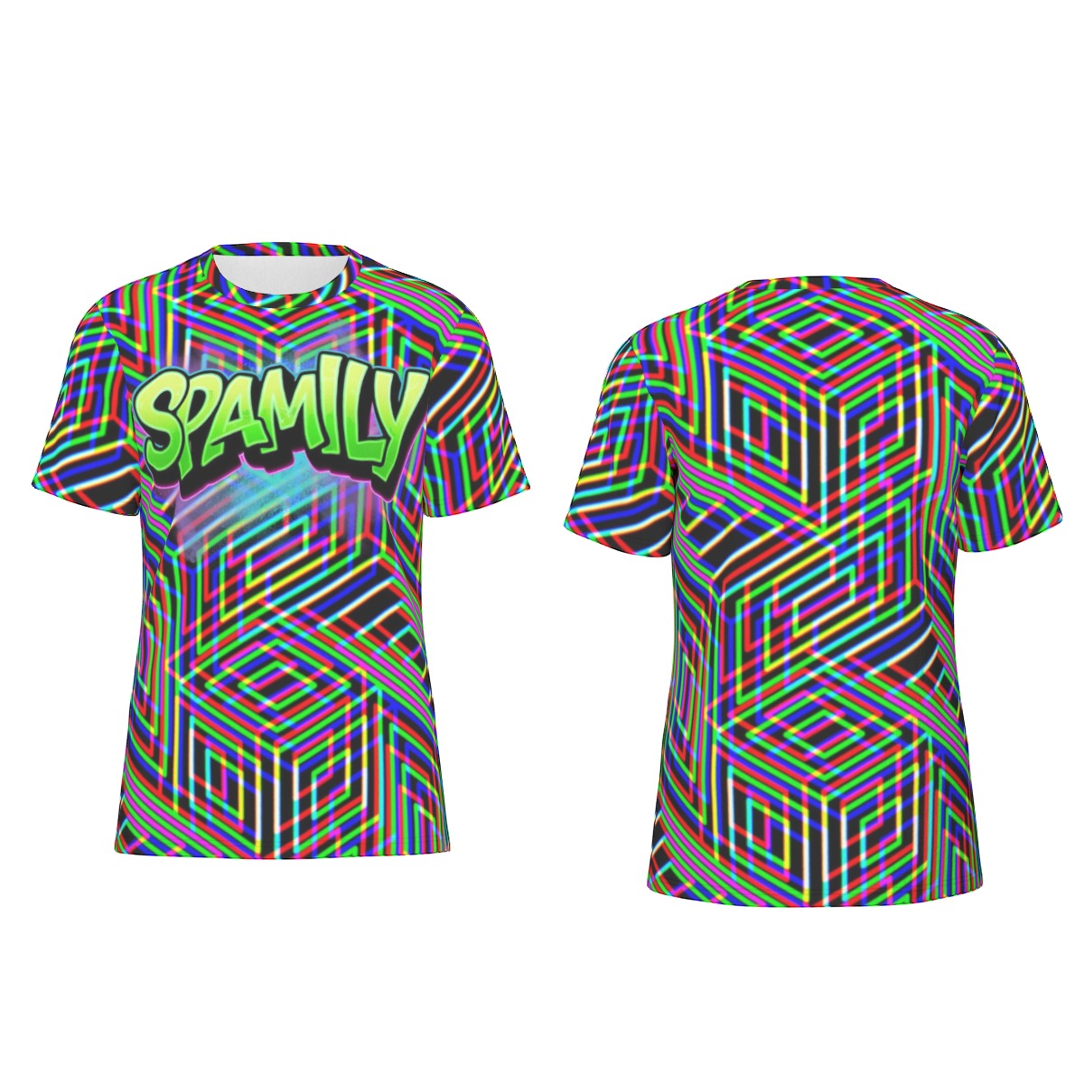 Spamily Fun Time Shirt in bold Green