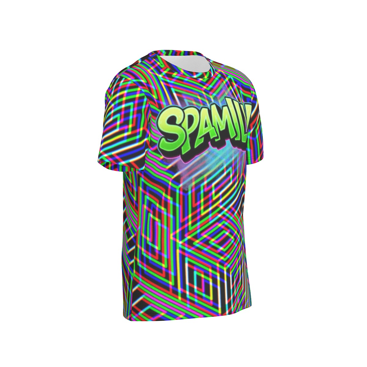 Spamily Fun Time Shirt in bold Green