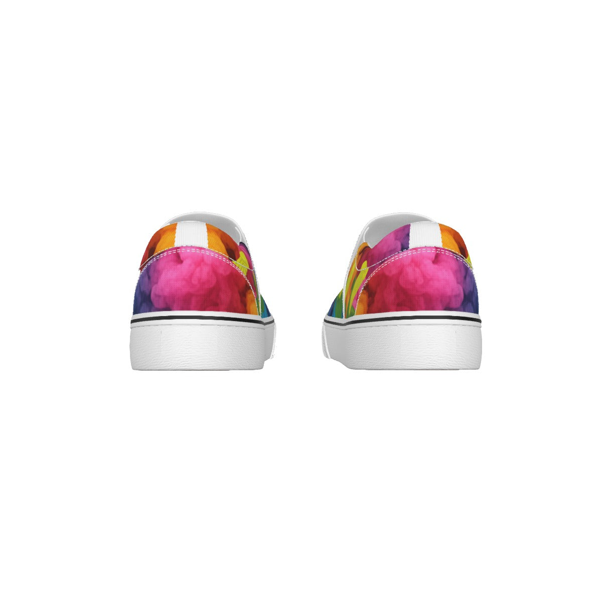 Corny and Colorful Women's Slip On Sneakers