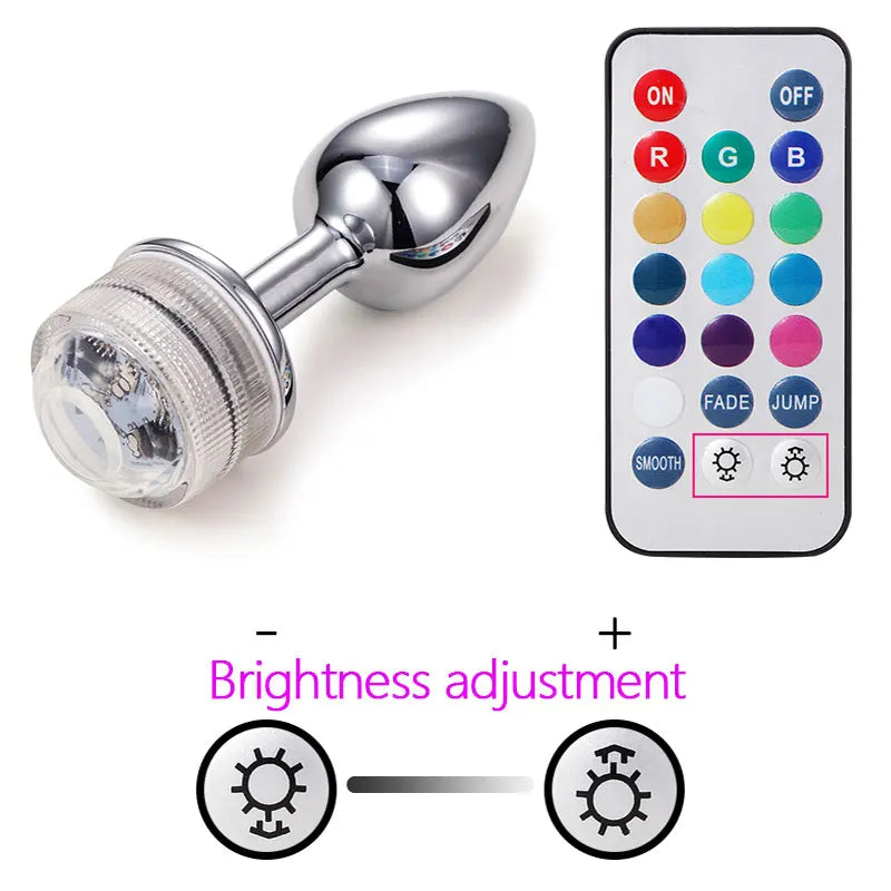 Led Butt Plug - Voice compatible