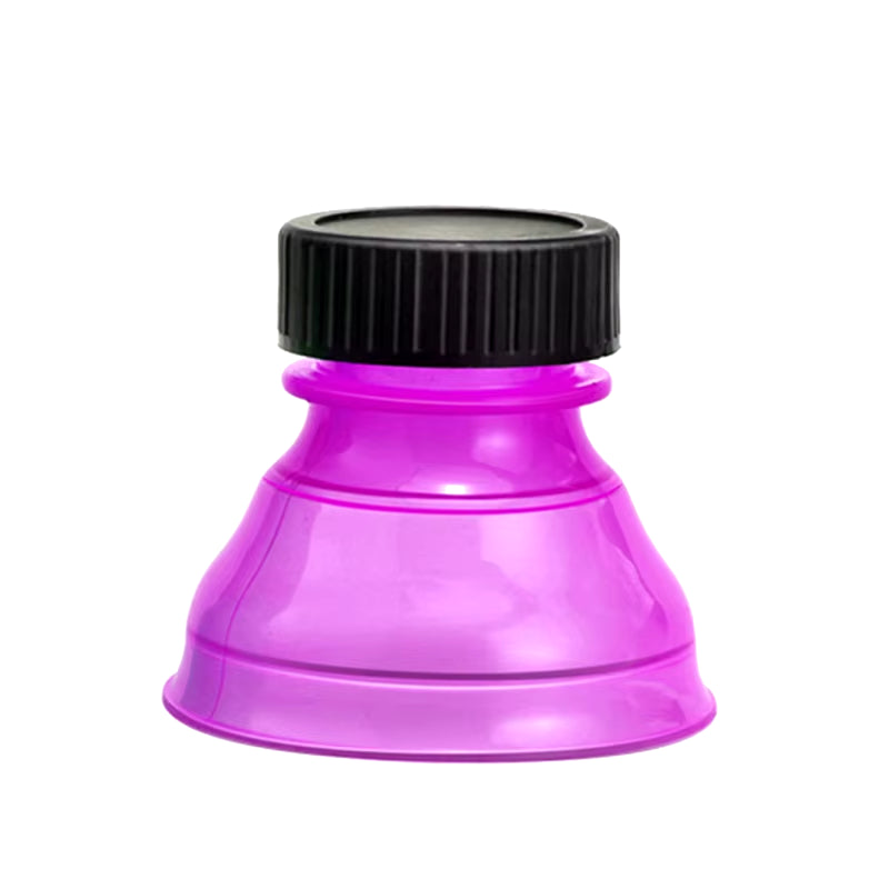 6Pcs Reusable Plastic Cover Bottle Top Soda Saver Can Cap