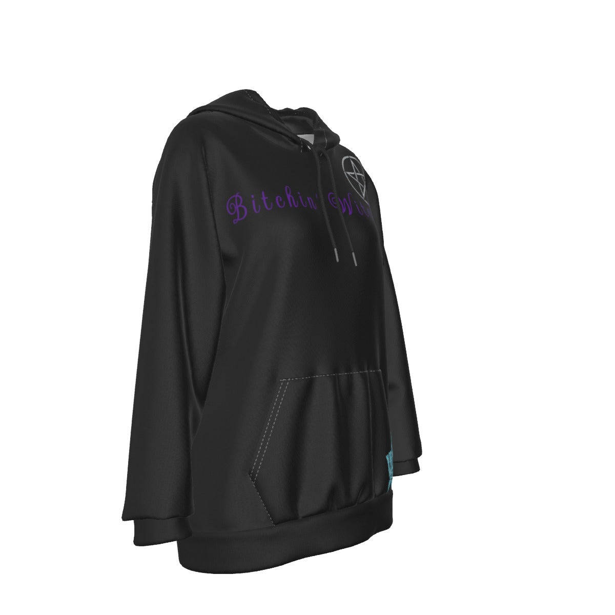 Bitchin Witch Women's Hoodie Black