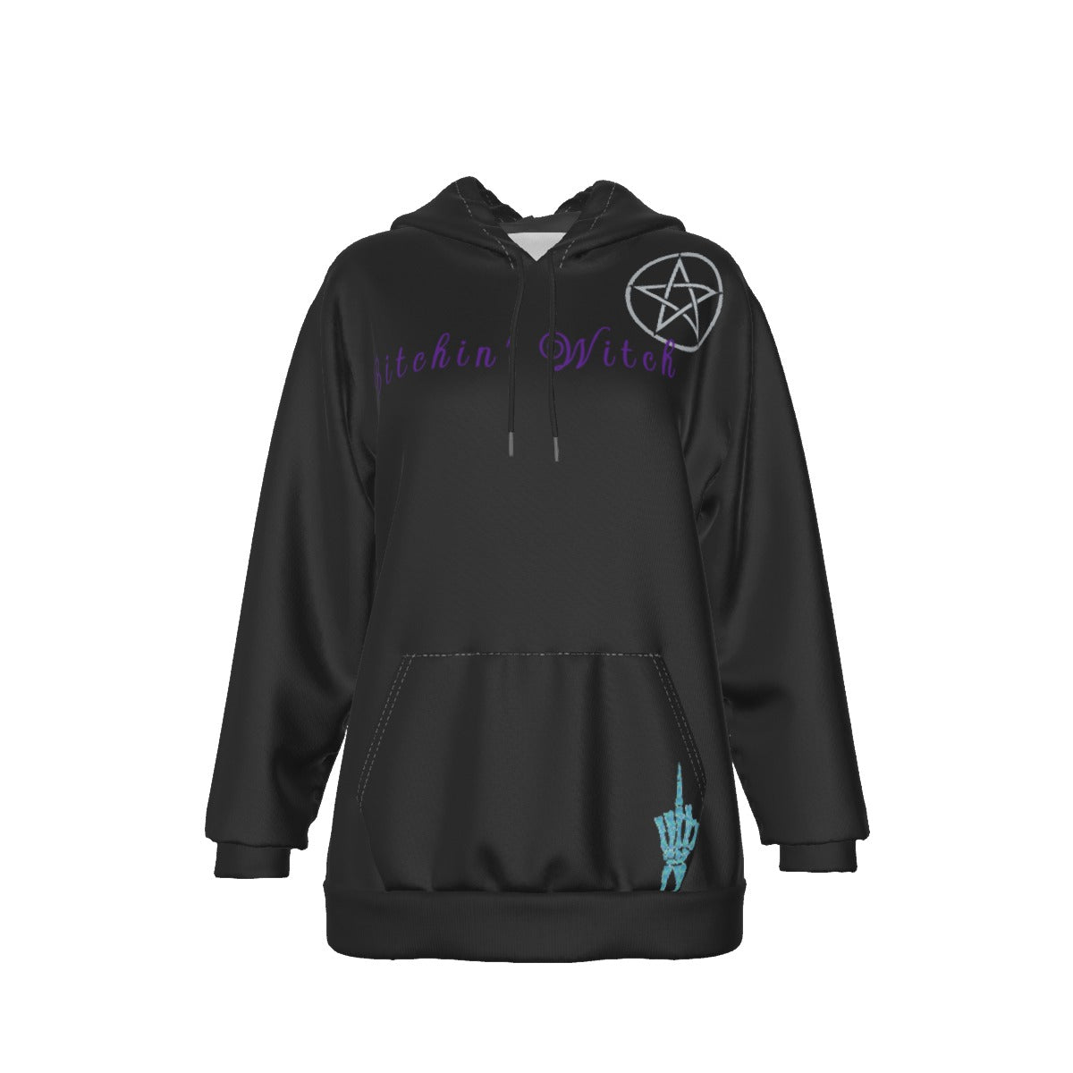 Bitchin Witch Women's Hoodie Black